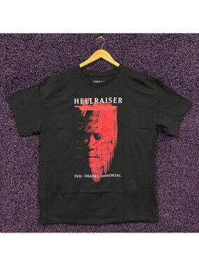 Hellraiser Pinhead Evil, Deadly, Immoral T-Shirt Size Extra Large